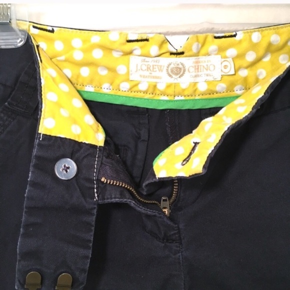 J. Crew shorts broken-in chino navy blue size 0 - Picture 3 of 5